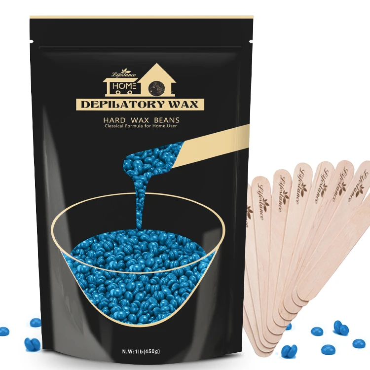 New design hard wax for body hair removal high quality painless hard wax beans depilatory wax