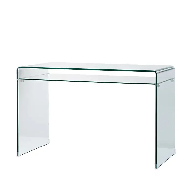 Factory Customization Transparent Home Office Furniture Acrylic Home Office Console Table Luxury Clear Bedroom Vanity Table