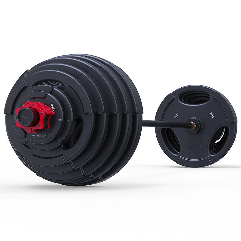 Commercial Gym Equipment Strength Training Weight Lifting plates Urethane Coated Grip Weight Plate