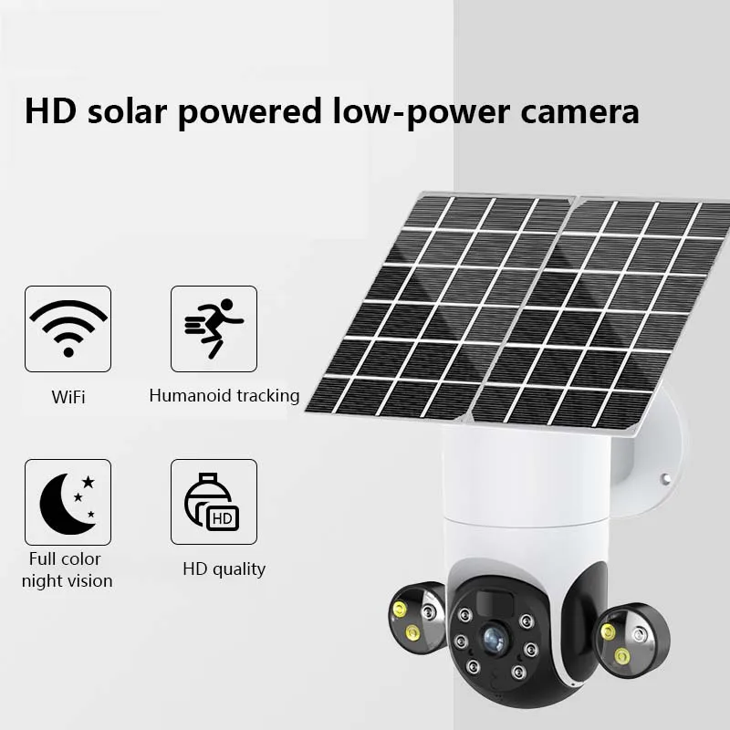 4G V360PRO solar camera outdoor solar closed circuit Security Battery Power Hot Sale Ptz Wireless Courtyard Garden Camera Solar