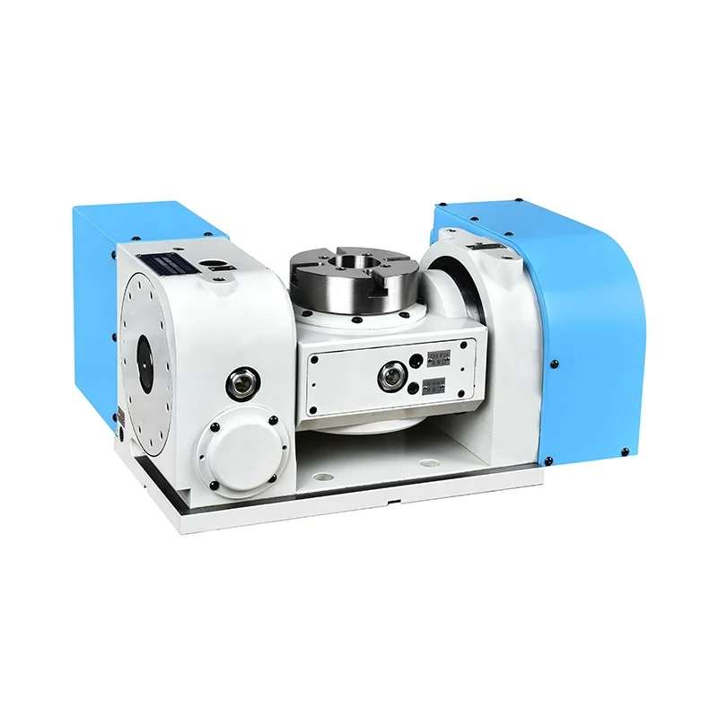 Best Selling  5th Axis Cnc Rotary Table Precision Cnc Machine  Center Use 130mm Disc Rotary Indexer
