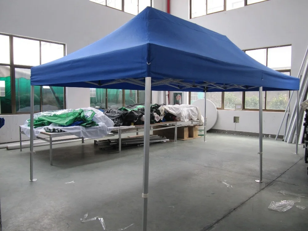 50MM 3x6 waterproof fabric with aluminium hexagon frame foldable gazebo