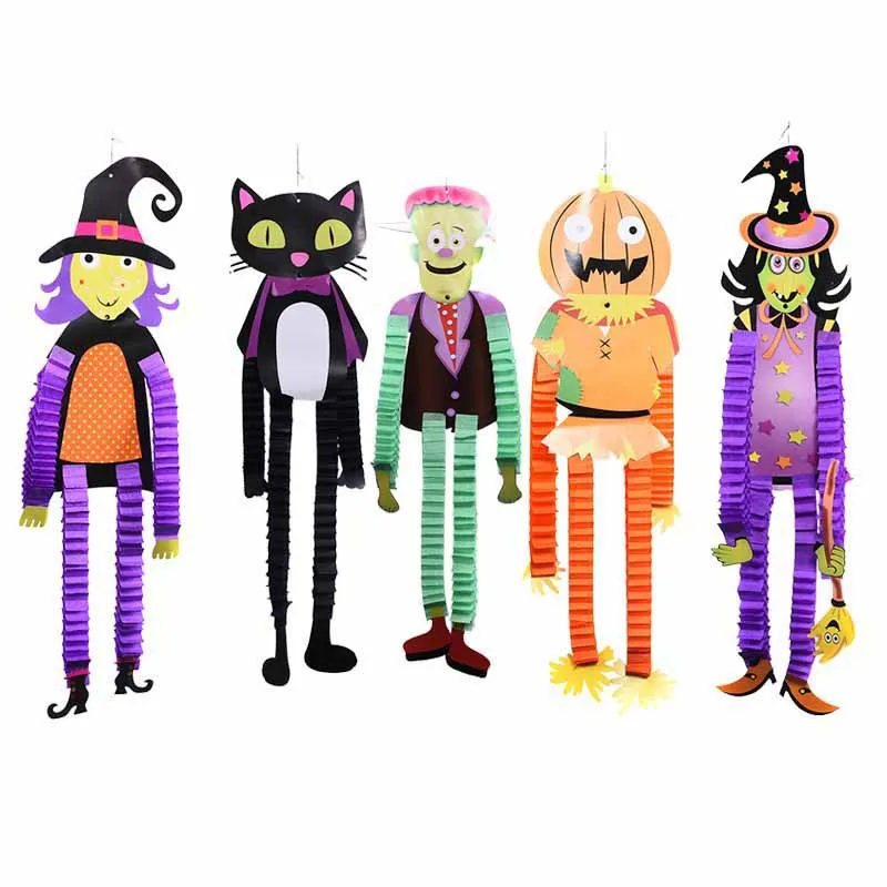 Halloween Party Supplies Party Favors Decorations Halloween Paper Lanterns Pumpkin Ghosted Skeleton Bat Spider