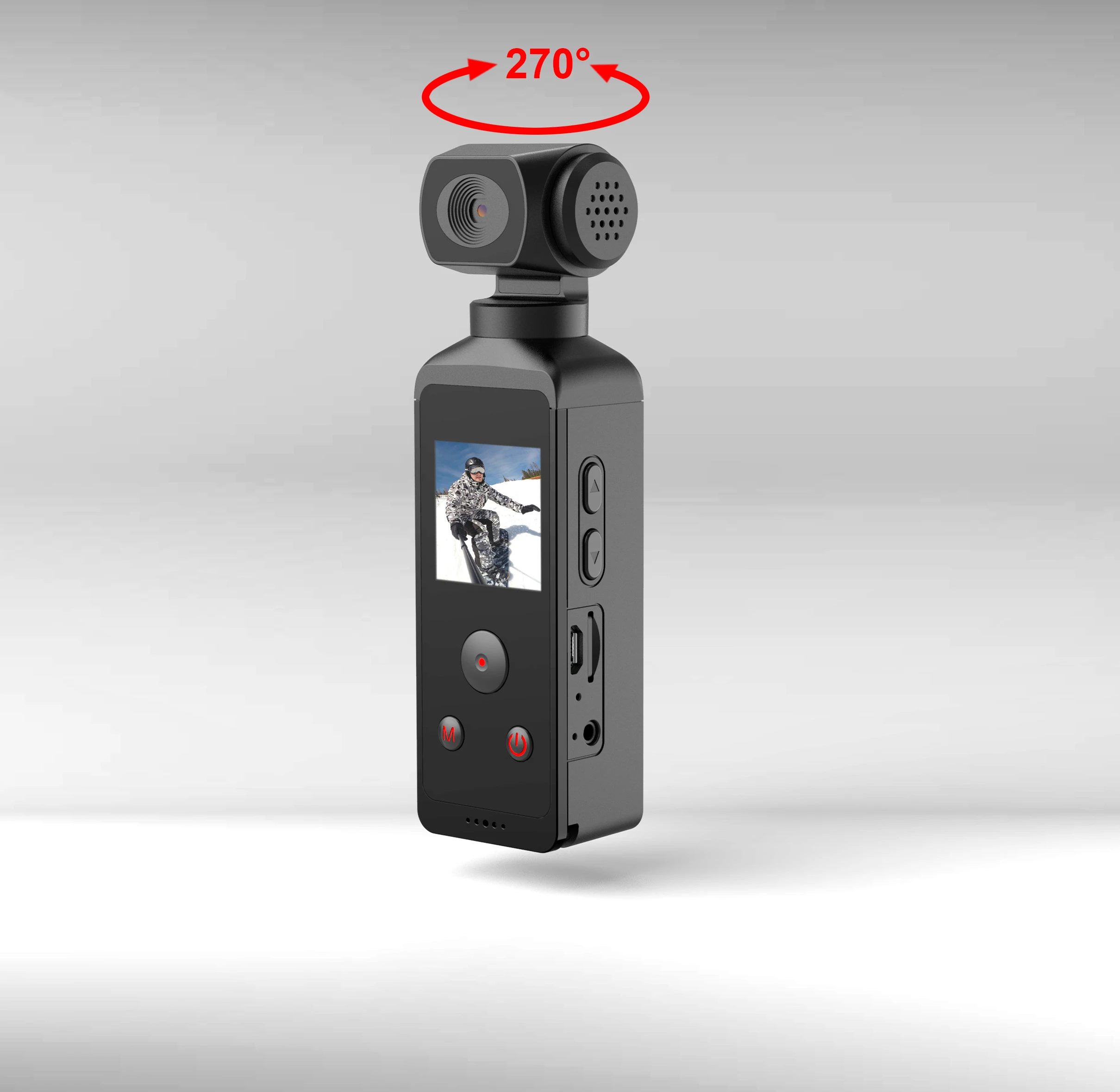 OEM Waterproof HD 1080p Wifi Sport Action Camera Kid pocket camera  display waterproof 30M