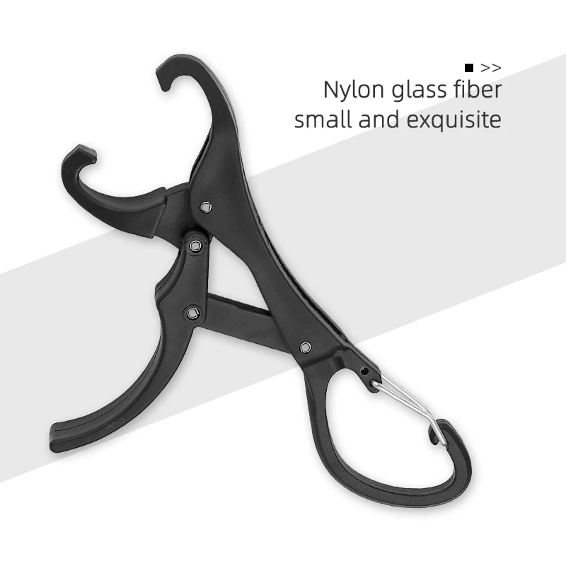 Custom Multi-function Fishing Lip Grips Popular Design Handle Nylon Glass Fiber Plastic Catch Floating Fishing Lip Gripper