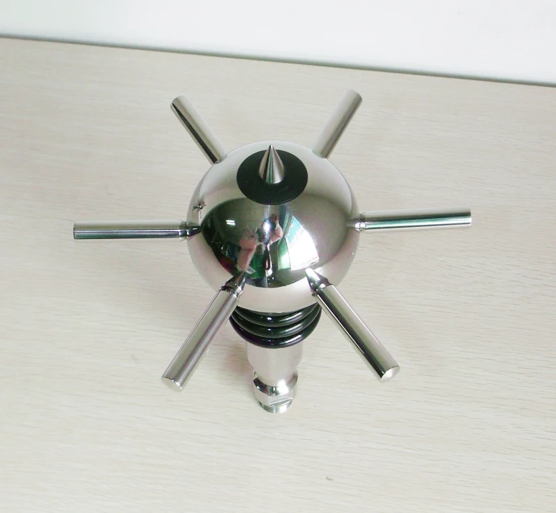 2024 New Design Air Terminal Lightning Rod Custom ESE Stainless Steel Lightning Rod Arrester for tower building