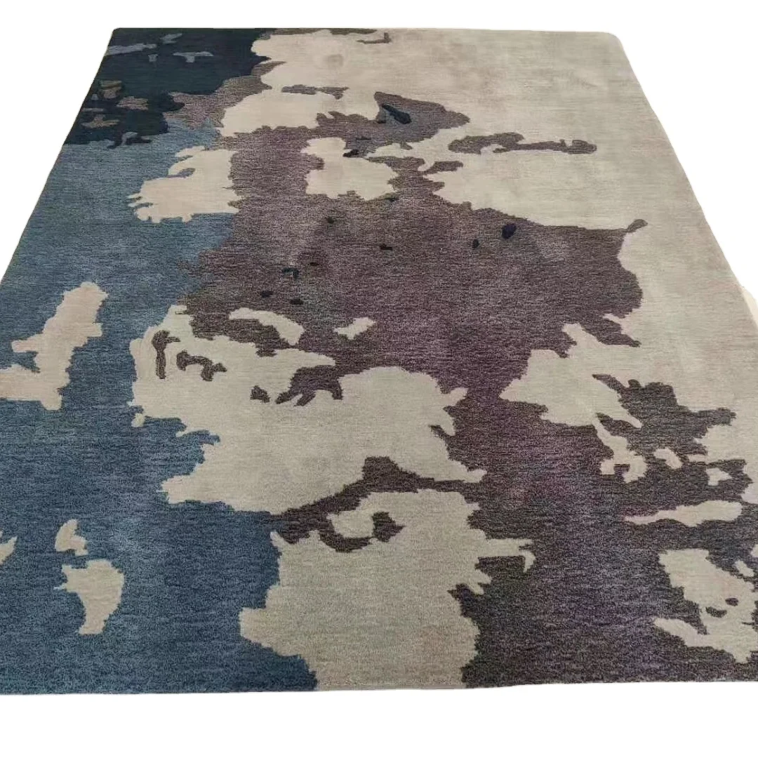 
Огнестойкий мягкий нескользящий коврик с абстрактным дизайном 