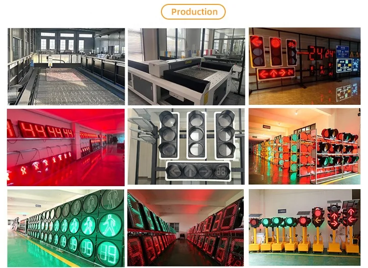 High-Quality Custom Traffic Signal Lights for Road Safety with Arrow Indicators