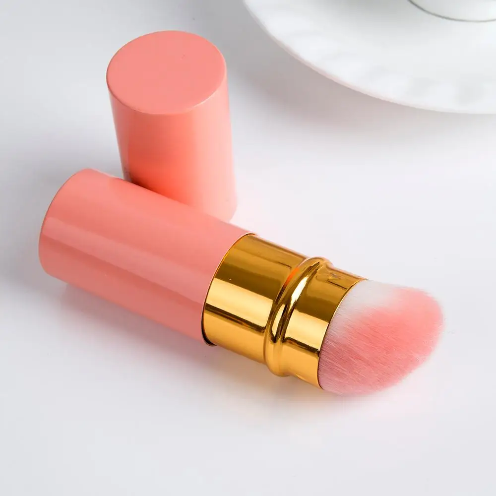 
Wholesale New High Quality Soft Hair Brush Kabuki Retractable Brush Angled Powder Cosmetic Brush 