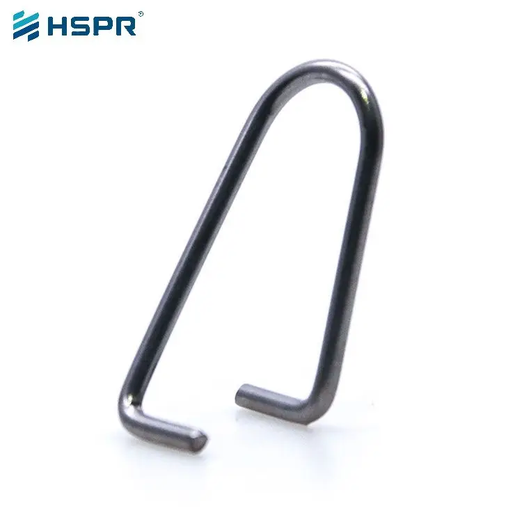 Huihuang Factory Supply  Custom High Precision Carbon Steel U Shaped Wire Forming Spring