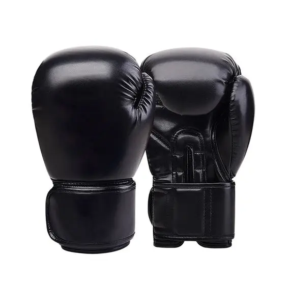 Top Best Quality Kick Fight Martial Art Leather BoxingGloves Washable Training Kickboxing Sports Equipment