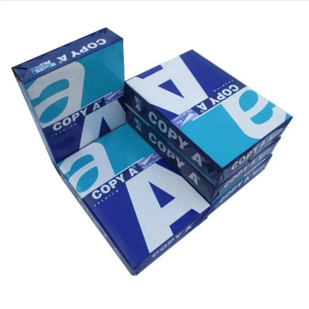 China Manufacturers OEM 70GSM 75GSM 80GSM 100% Pulp A4 Paper Copier 500 Sheets/Ream - 5 Reams/Box A4 Copy Paper