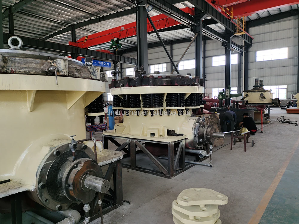 Gold Iron Ore Rock Hard Stone Cone Crusher Machine Price Quarry Site Aggregate Gravel Cone Crusher