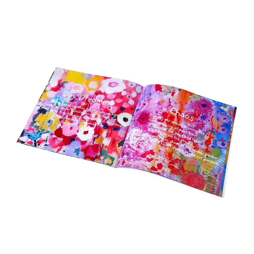 Top quality full color custom softcover children comic manga book printing