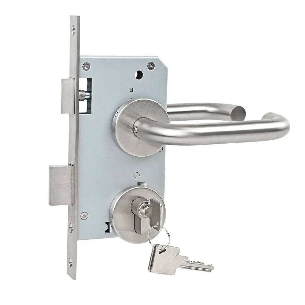 china hardware en12209:2016 lock body fire/ din 18250 cerradura fire mortise lock/6072 mortise