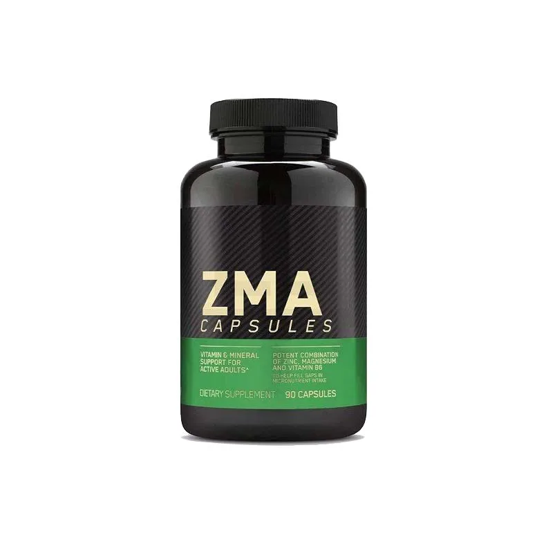 Zinc Immune Support Muscle Recovery Endurance Supplement Men and Women Zinc Magnesium Supplement ZMA Capsules