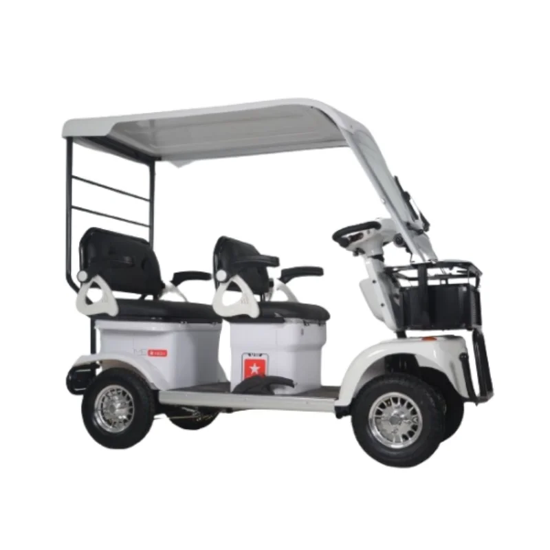 Manufacturers direct sales of electric four-wheeler passenger-scooter electric car double row 650w motor