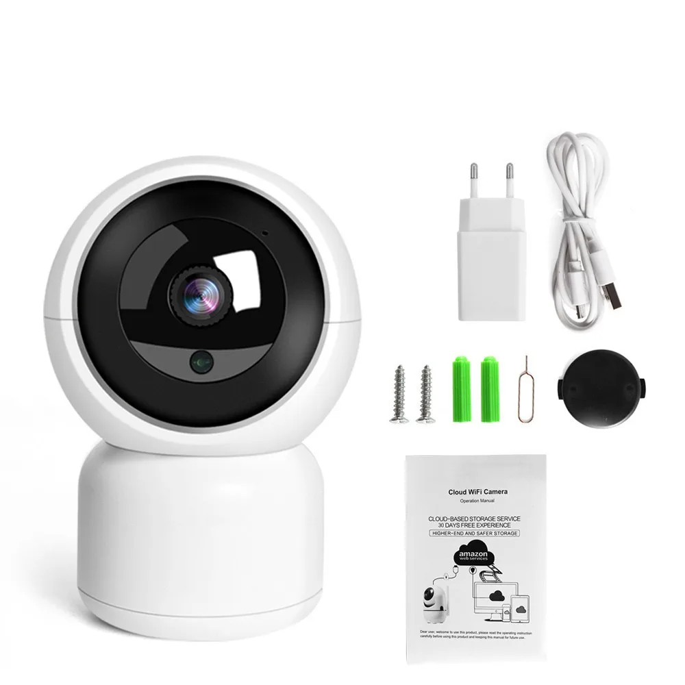 Новый беспроводной мини-монитор для няни 2MP 1080p для детей и пожилых домашних животных, приложение для няни, мобильный телефон с поддержкой RJ45 ONVIF, умный дом, Wi-Fi камера