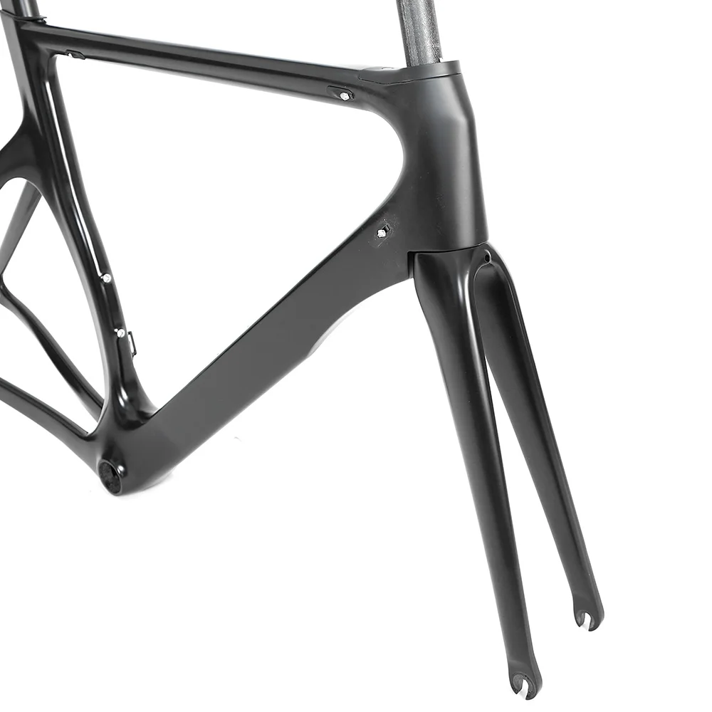 2020 new arrival Aero design Ultralight T800 carbon road bike frame carbon fibre racing bicycle frameset