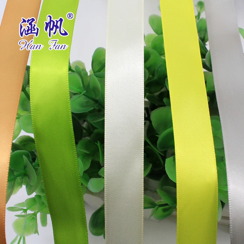 
2cm high quality dense polyester ribbon manual bow accessories 