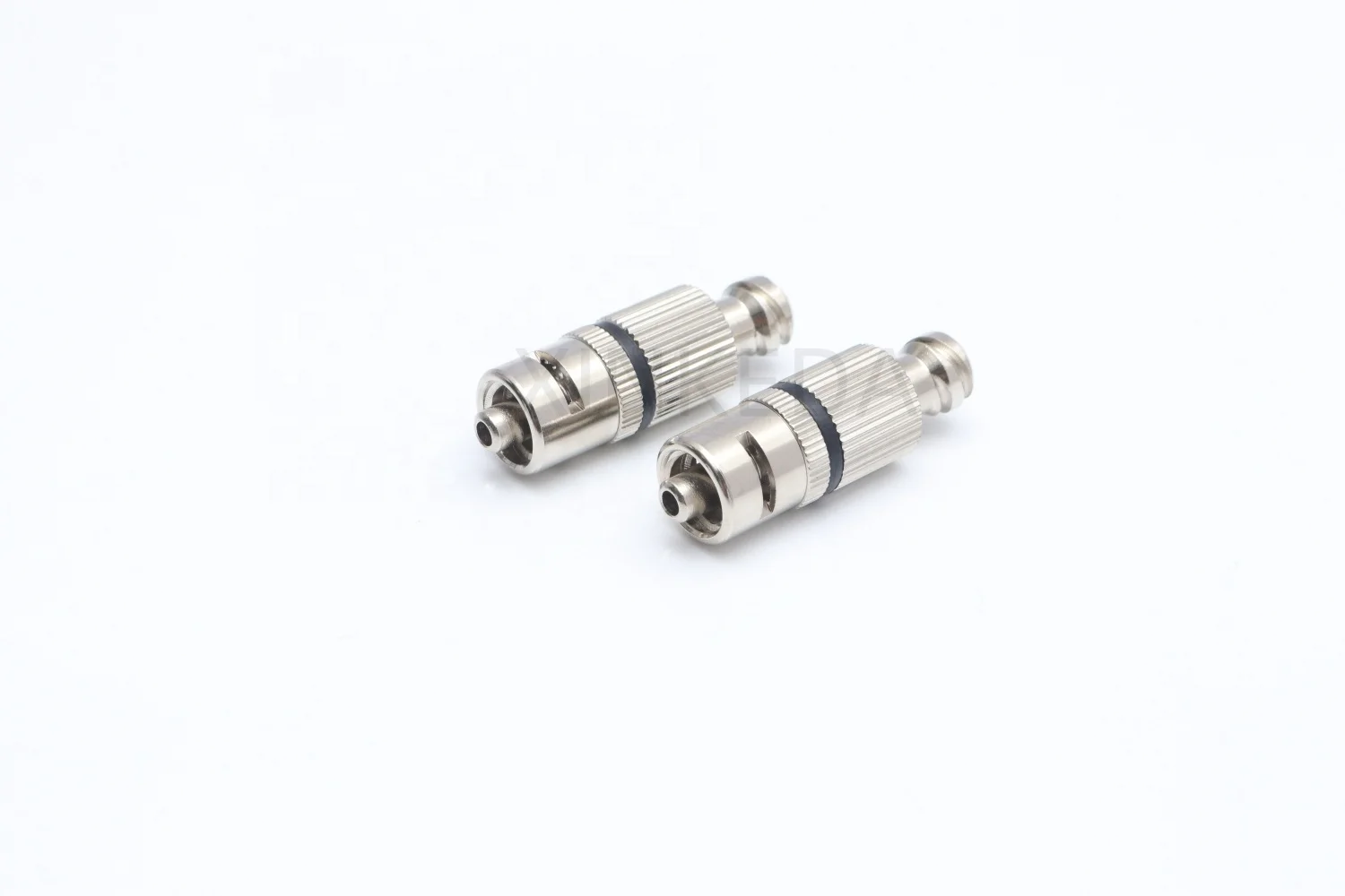 Metal Luer Fitting Nickel-plated Brass Syringe One Way Stopcock Check Valve Female Luer Lock Inlet, Male Luer Lock Outlet
