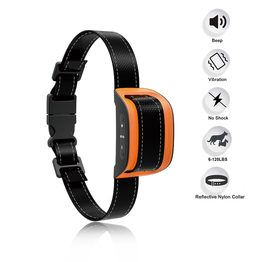 2021 Automatic best collar necklace Pet Training Shock Electric Shock Collar Dog Anti-bark Necklace