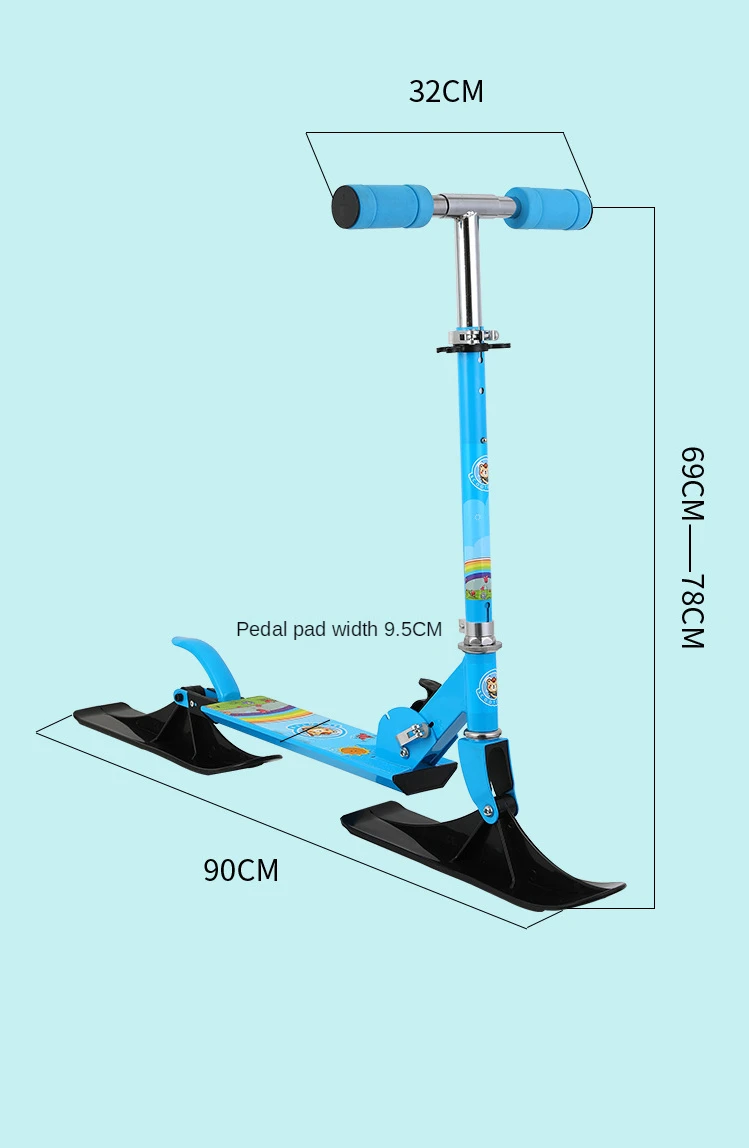 Factory Direct Sale Children Light Cheap Kick Scooter Drift Sport 2 Wheel Scooter