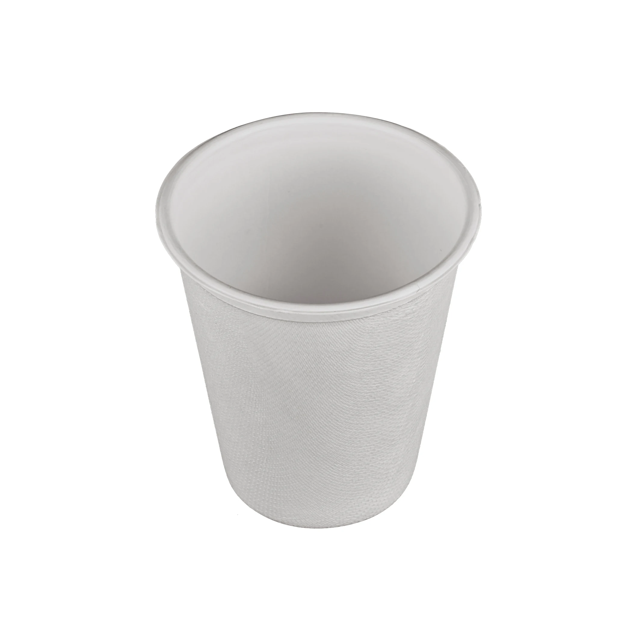 100% Biodegradable Customized Disposable Sugarcane Bagasse Compostable Pulp Cup