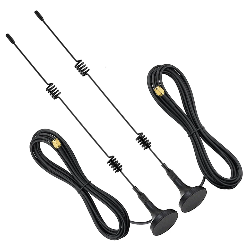 2022 Hot Sale Wholesale Big Magnetic Base High Gain Amplified Indoor Digital Tv Dvb-t Hf/vhf/uhf Multi-band Antenna