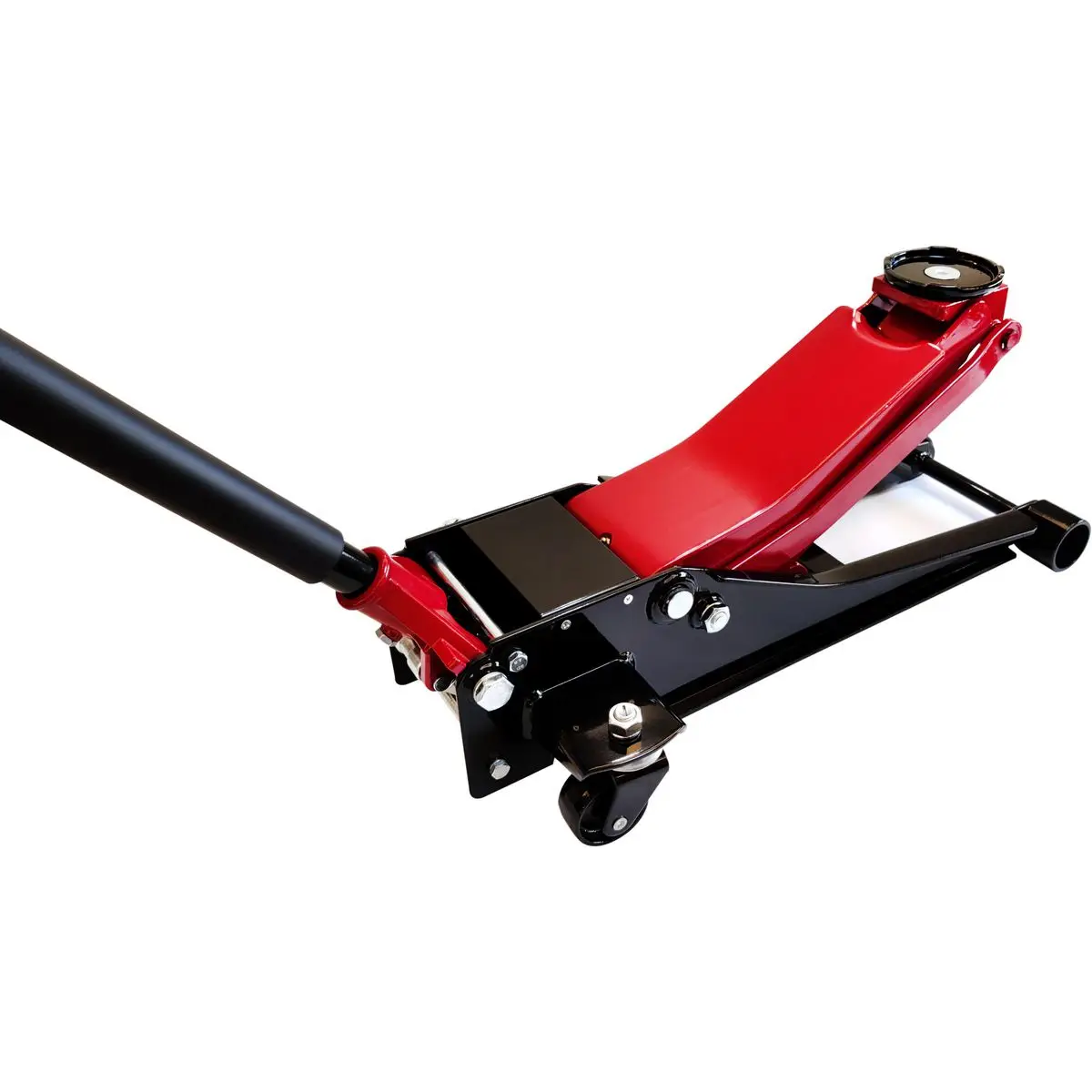 big red color Wholesale High Quality Car Jacks Floor Jack two piston Car Lifting Equipment Portable Car 3ton Lift Jack