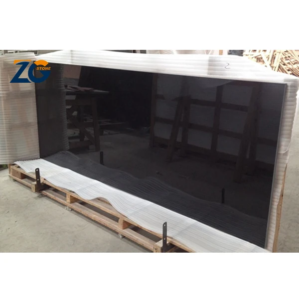 ZGSTONE Factory Price Black Veins Slabs Tile Top Natural White Marble Stone Polished Glazed Marble Stone For Marble Wall Panels