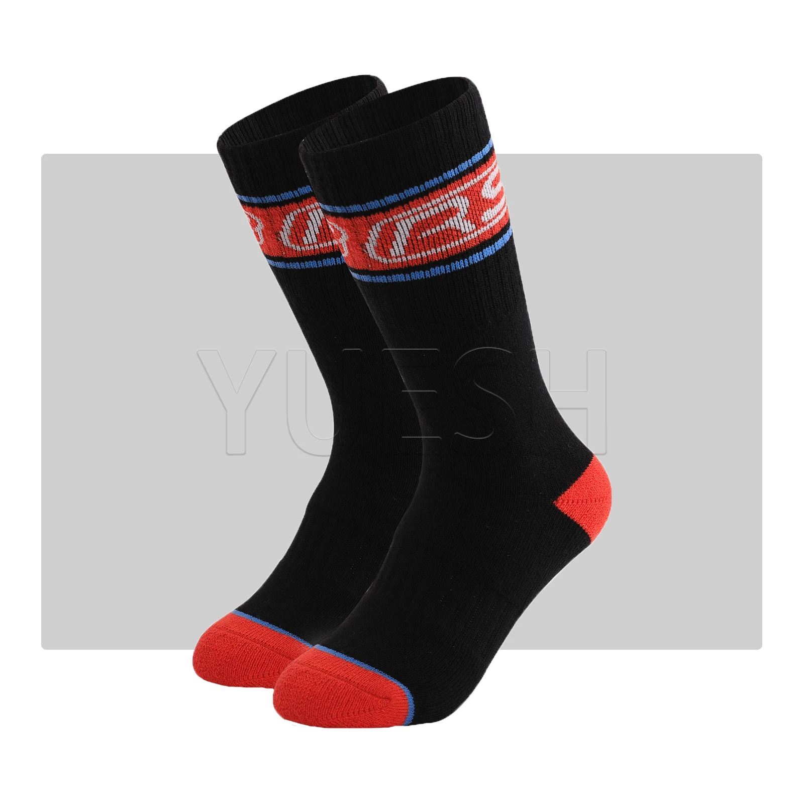 Wholesale  factory  kids  scooter cotton cushion socks skating  bike sport socks