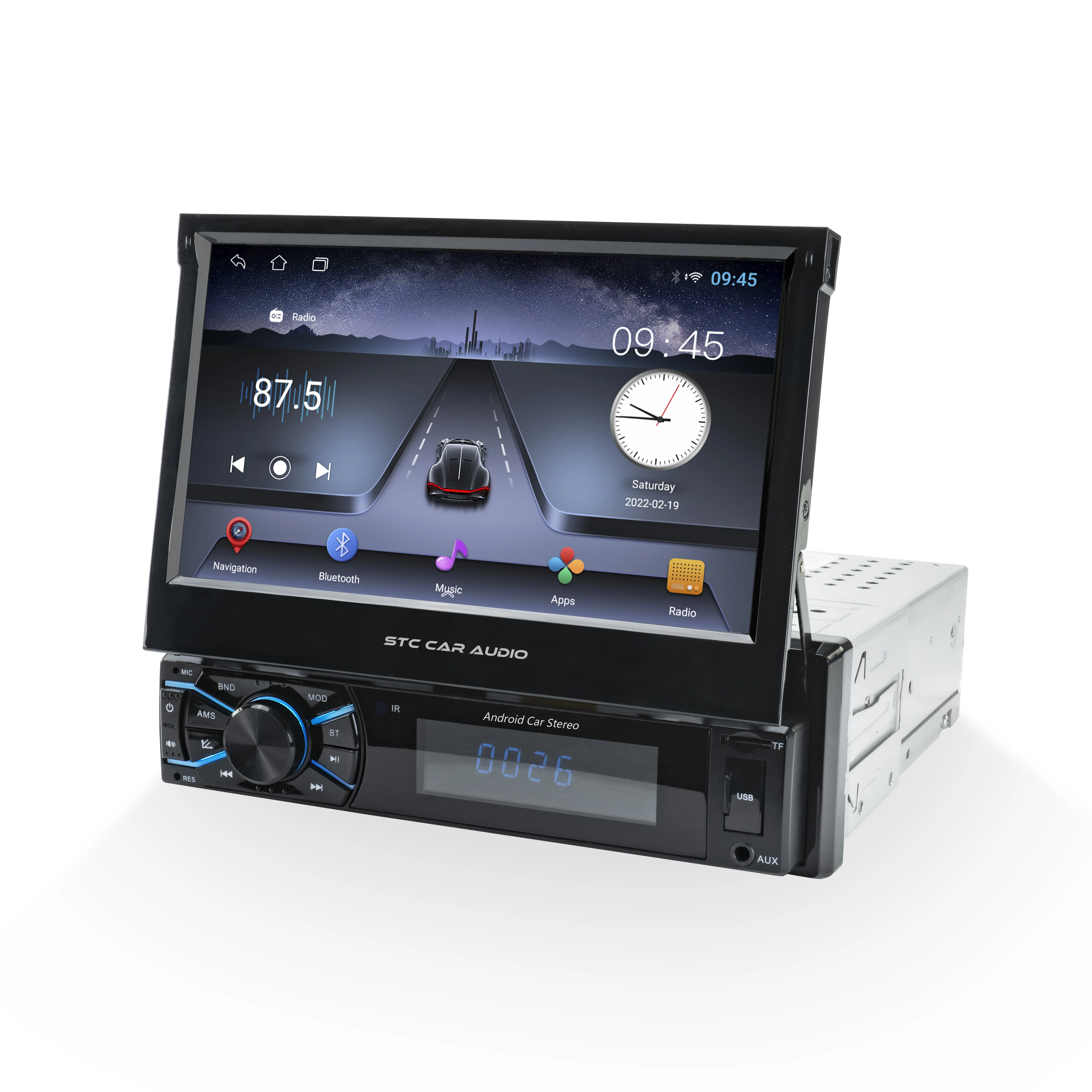 Universal 7 inch 2+32GB BT WiFi GPS mirror link carplay autoradio 1 din Indash car navigation player