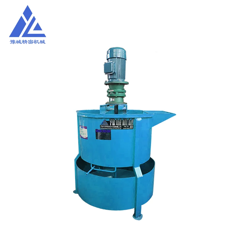Vertical 200 double mixer cement mortar mixer 350 secondary mortar mixing barrel high speed pulping machine