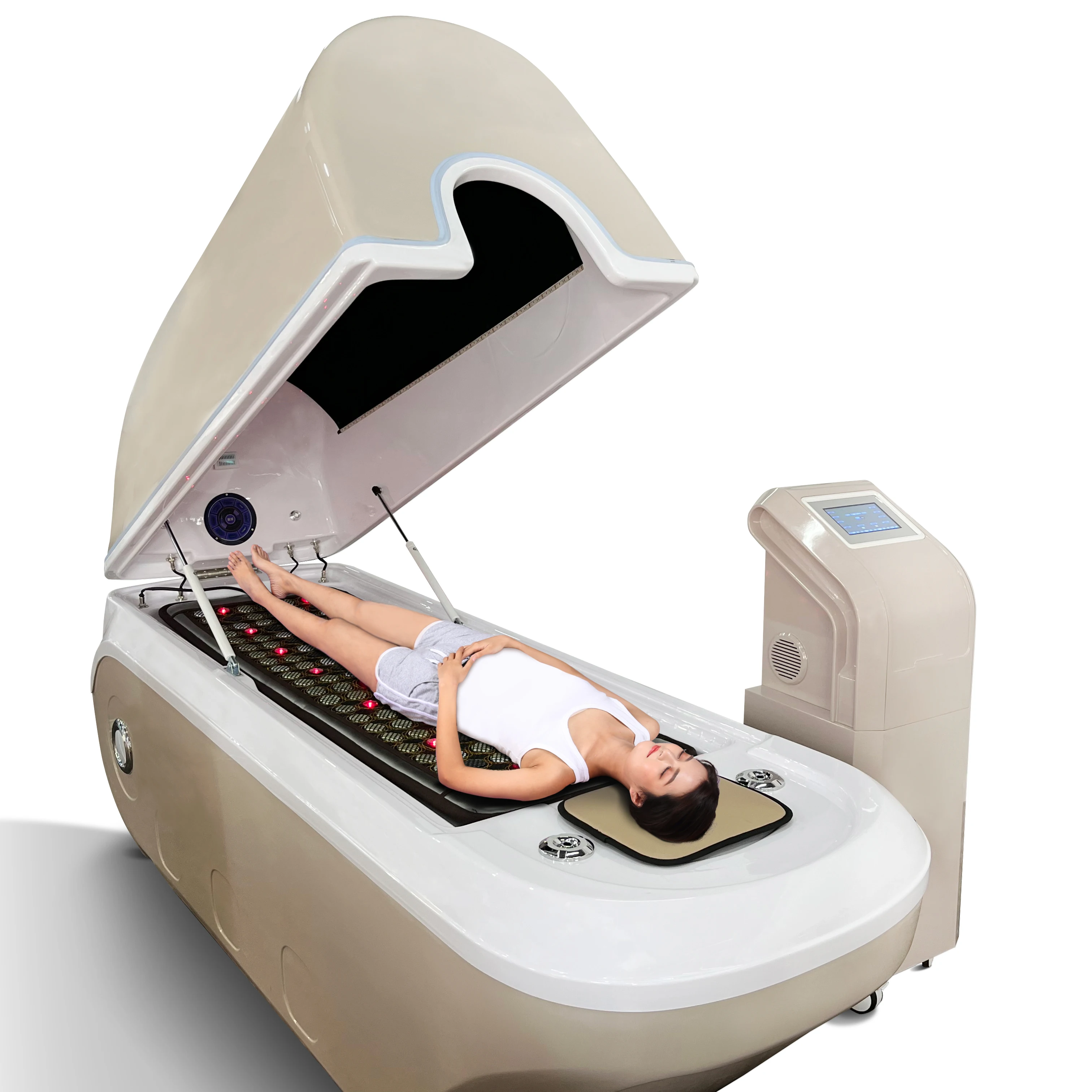 Multi-functional Lay Down Magnetic Therapy Far Infrared Spa Capsule Slimming Infrared Spa Capsule Beauty Machine