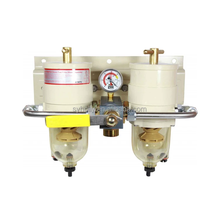 Diesel Marine Turbine Racor Fuel Filter Water Separator Assembly 75500MAX 75500MAX30