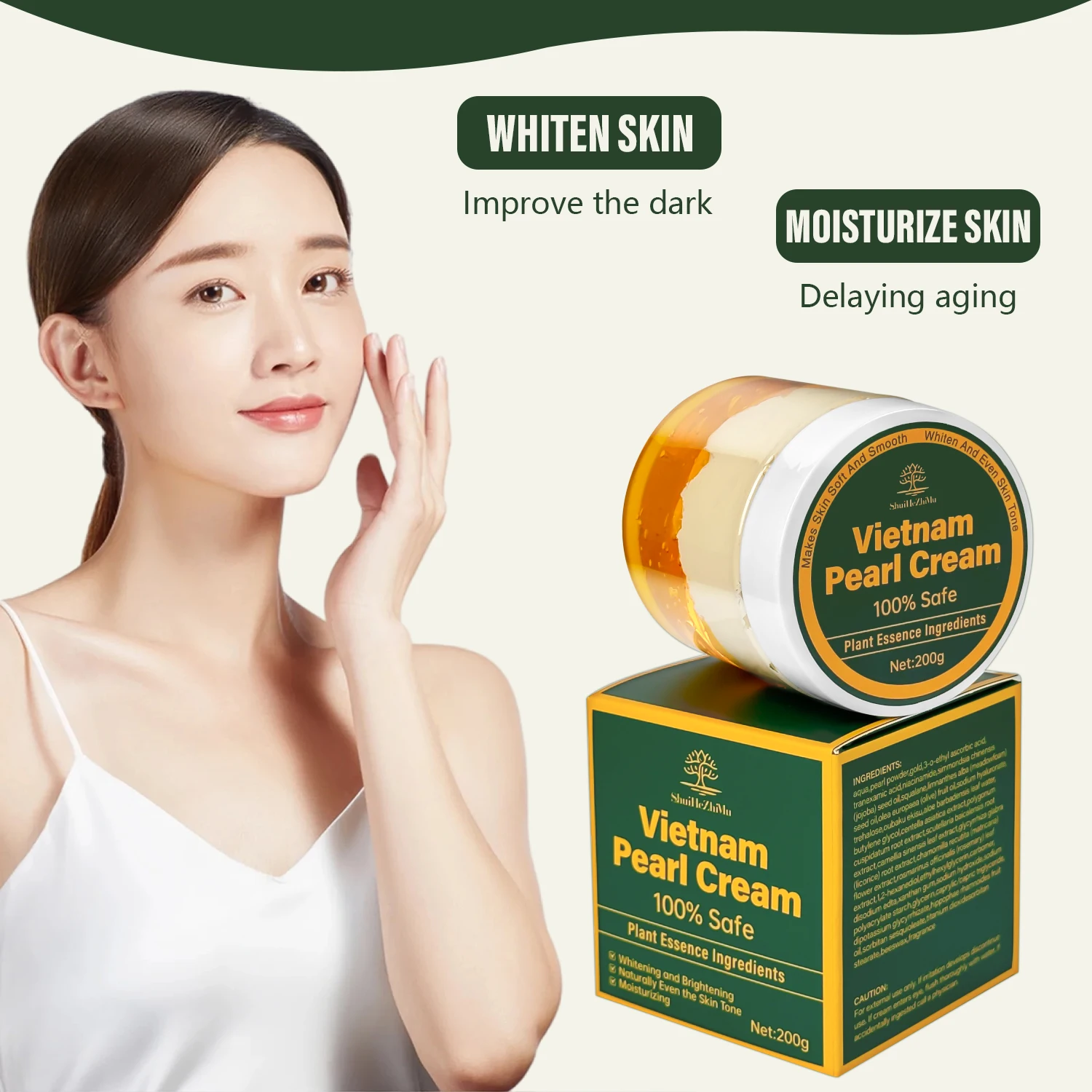 Wholesale Korean Best Whitening Face Cream Fast Whitening Face Cream Day Skin Whitening Face Cream