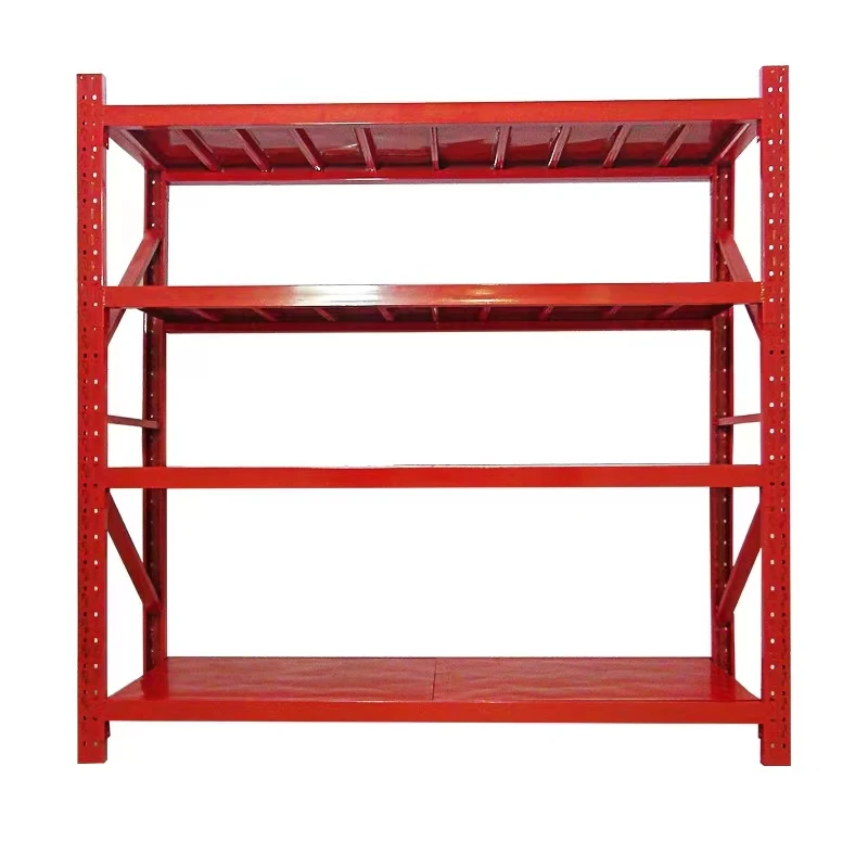 Heavy-Duty Medium Duty Warehouse Iron Shelving Factory Wholesale Premium Quality Rack