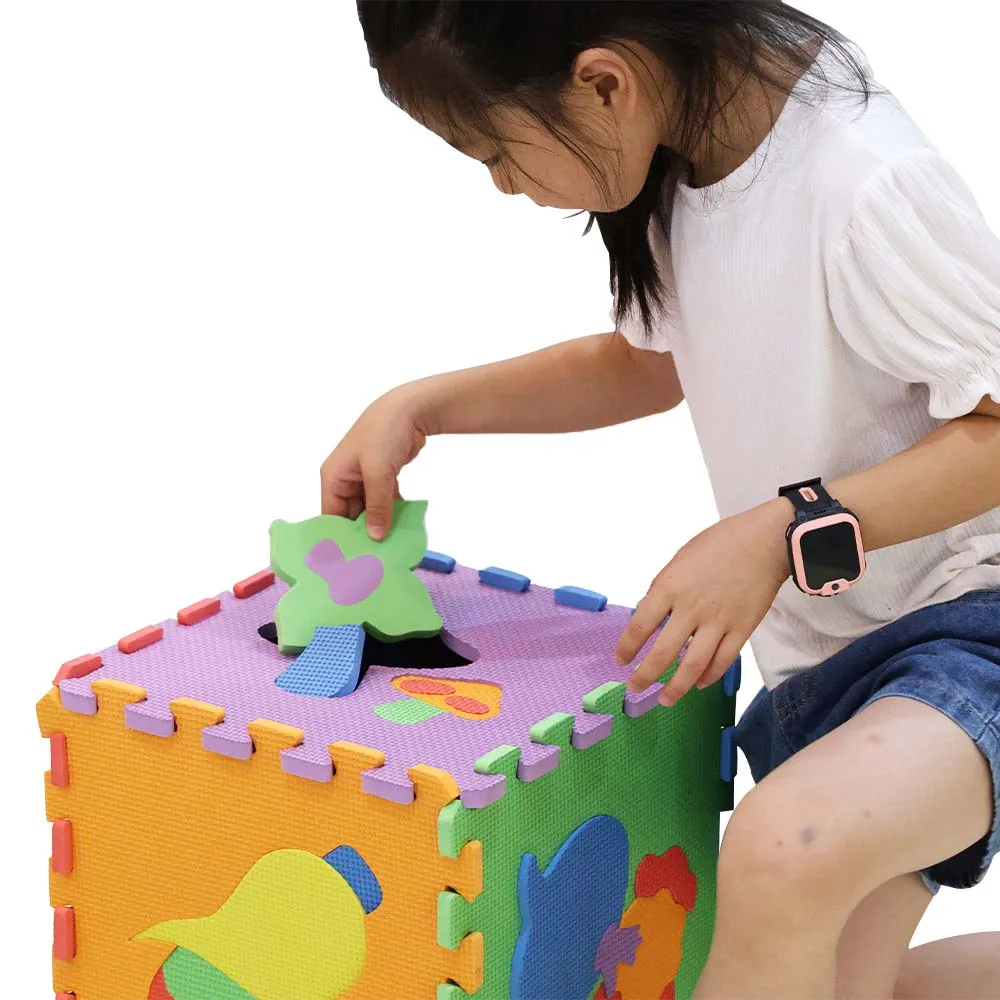 Нескользящий обучающий Удобный яркий цвет высокой плотности Детский пазл Eva цифры буквы Напольный игровой коврик из пенопласта