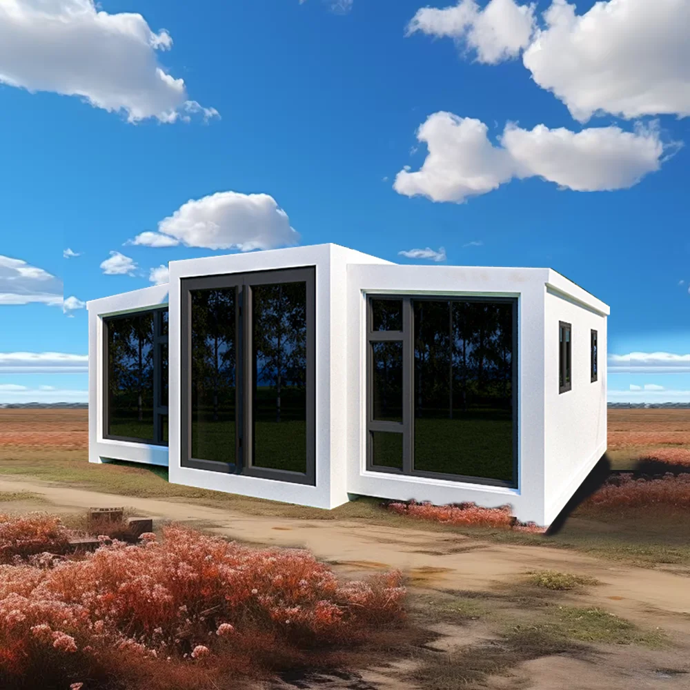 Foldable Casas Prefabricadas Prefab Shipping Modular Prefabricated Mobile Homes Folding Expandable Container House For Sale