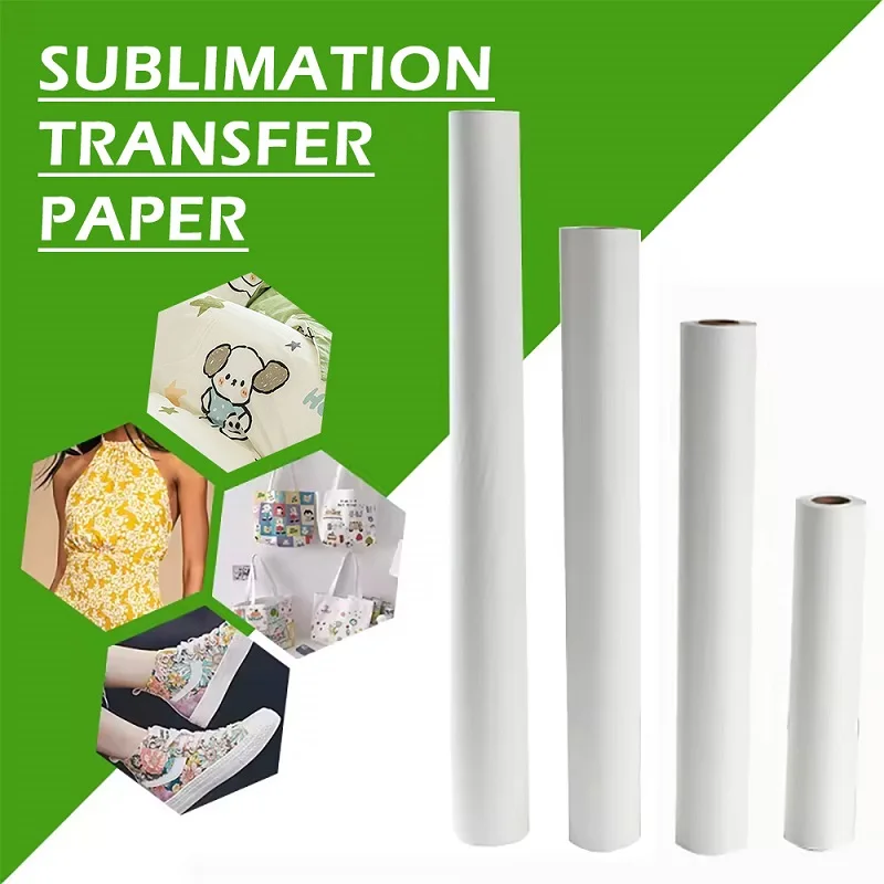 Heat Transfer Paper Sublimation Paper Roll 64 Inch 90gsm