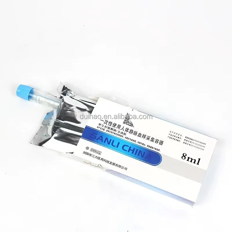 Sterile Supply prp tube 8ml10ml gel Medical Products prp kit Blood Collection tube