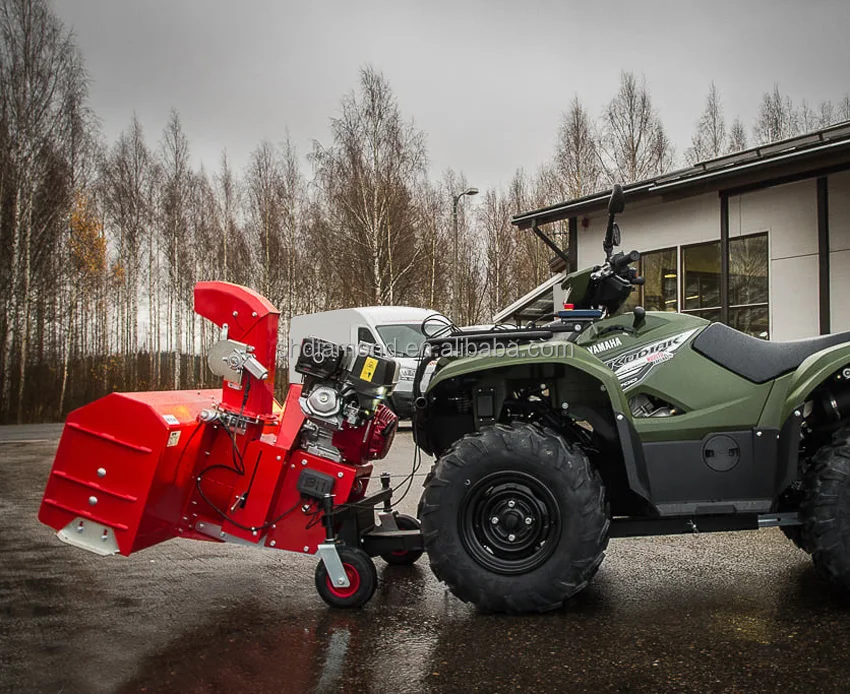 Yyamaha sidexside 13hv Hhonda gx390 quad bike snow blower/60in atv/utv lumilinkoja/Polaris RZR quadricycle snow thrower 1500mmCE