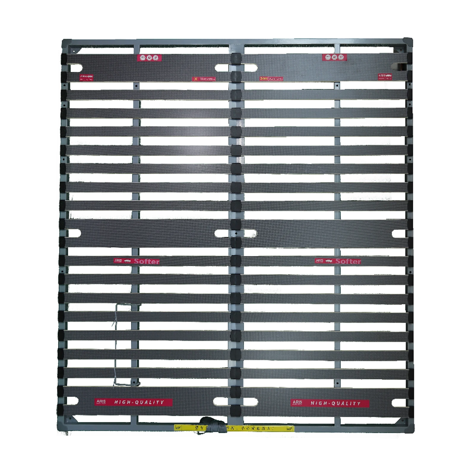 High Quality Wholesale Double Size Beds Metal Wooden Bed Frame Slatted Bed Base