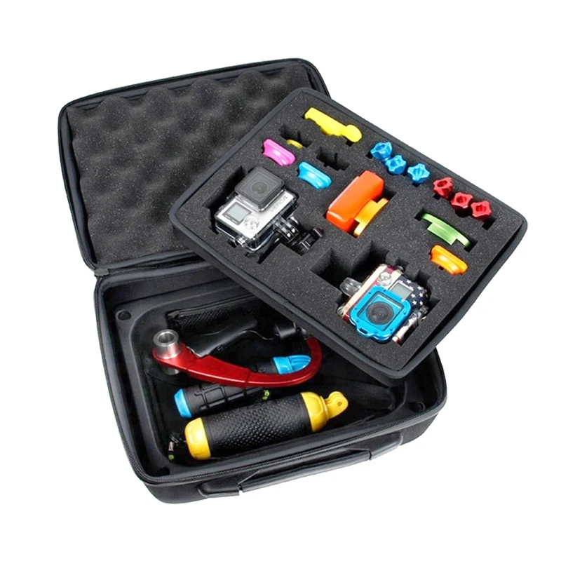 Eva Tool Case Custom Black Nylon Hard Foam Shell White Insert Video Handle Hand Golf Demo Carbon Radio 13 Eva Tool Case