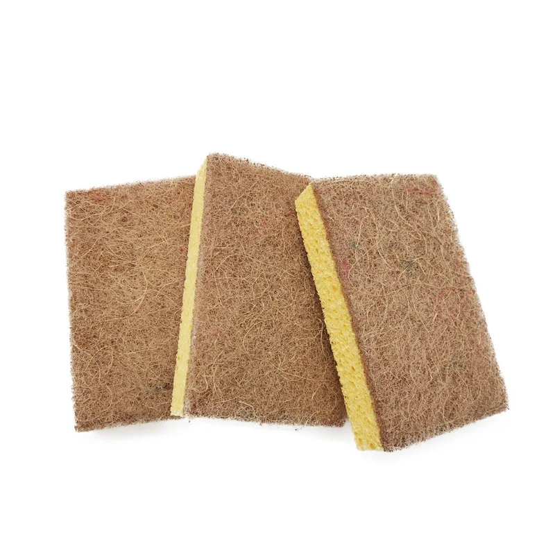 Eco Friendly Cellulose Sponge Block Natural Kitchen Dish Washing Scrubber Cleaning Sponge
