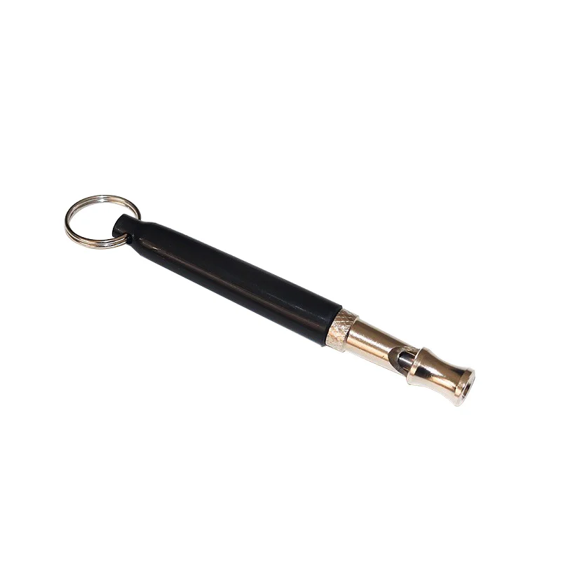 Training Whistle to Stop Barking Pet Training Tool  Metal  Whistle with lanyard for dog training