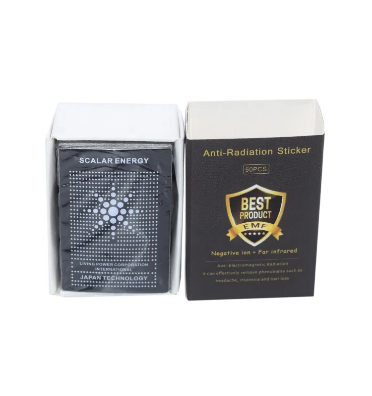 Supper thinner scalar energy saver sticker anti radiation chip for 5g protection