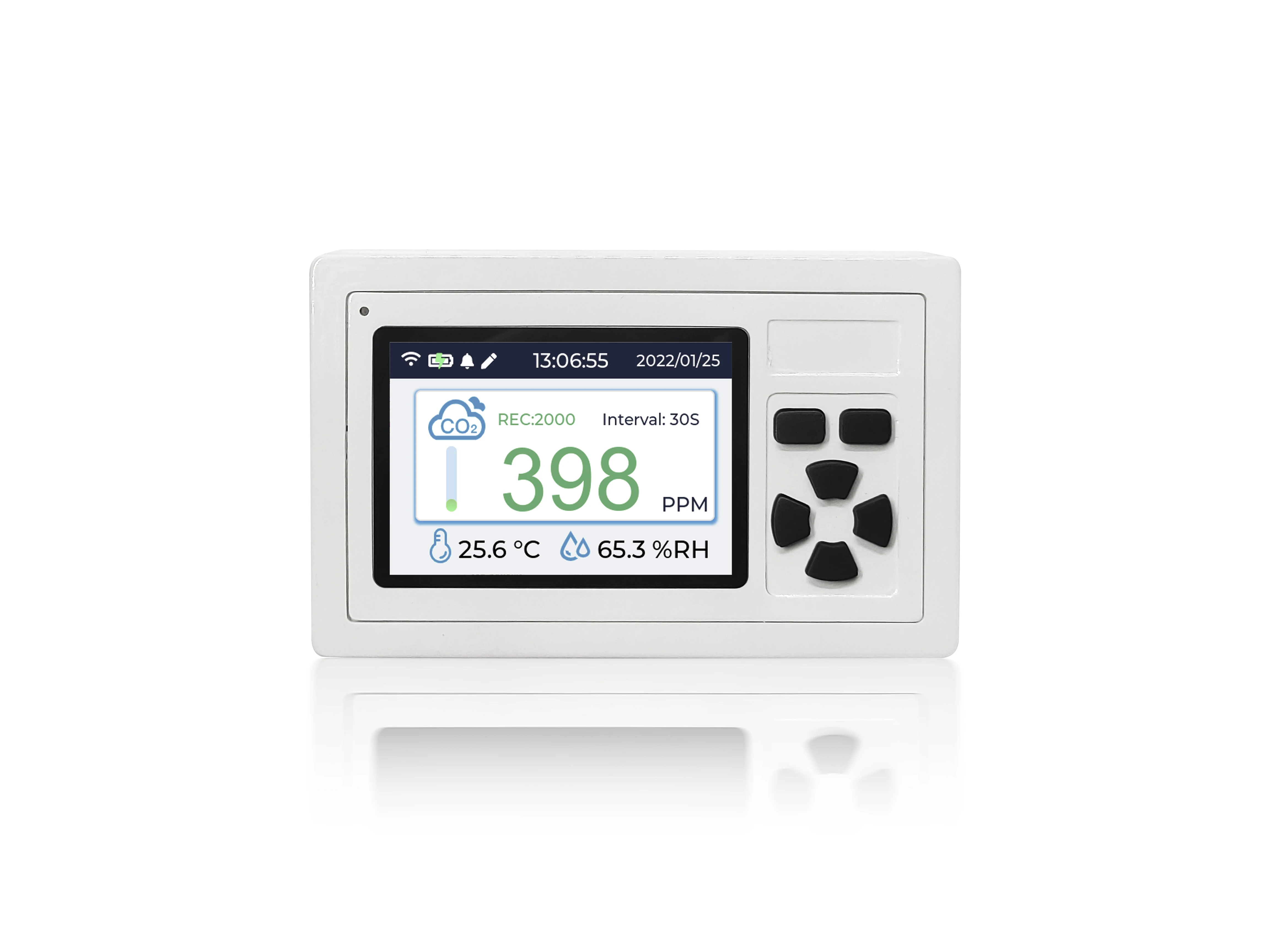 4.0TFT Tuya WIFI CO2 Air Quality Meter Desktop Temperature Humidity with LCD screen