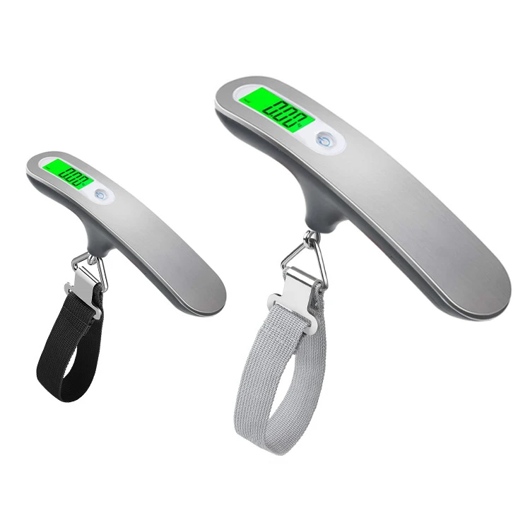 50KG 10G Portable Digital Belt  steel platform Weighing Hanging Hunting Luggage Fishing Scale With backlight Function